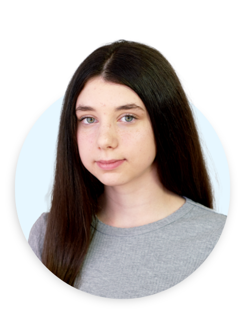 Small image of Kiana, age 11. (Not an actual patient.)