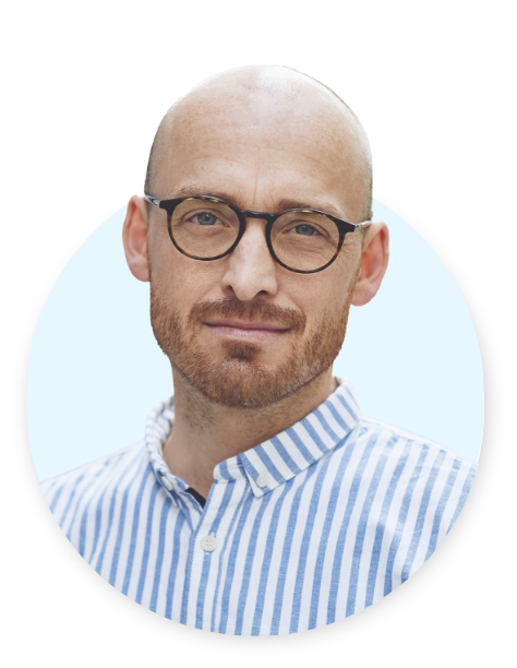 Small image of Mike, age 35. (Not an actual patient.)